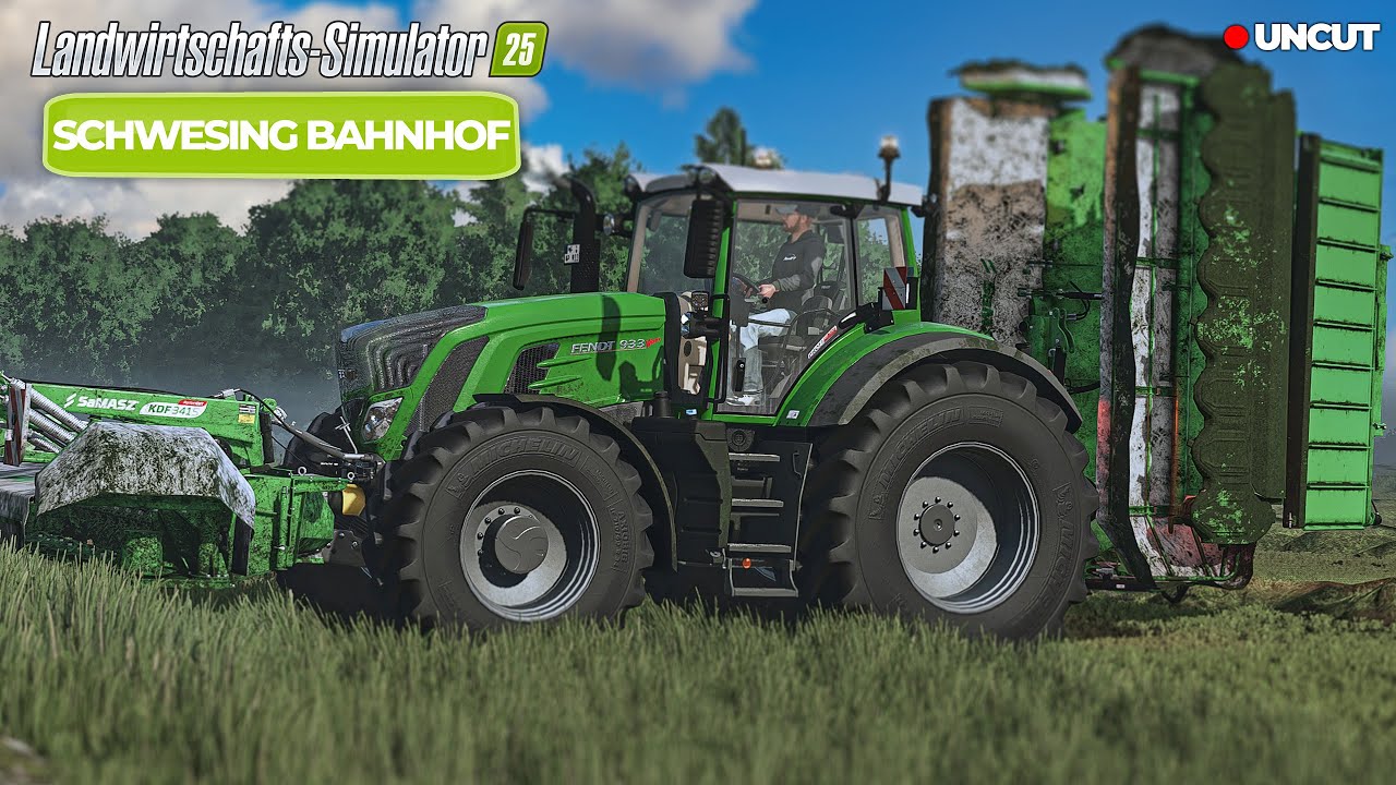 「 SCHWESING BAHNHOF 」BoyZClub #3 | Unterwegs im Fendt 933 Vario S4 | Landwirtschafts-Simulator 25
