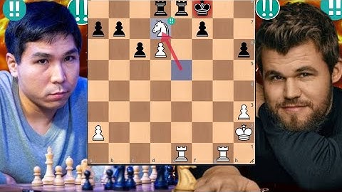 Traditional Chess Game : 100 | Magnus Carlsen vs Wesley So #chesscom #chess #chessstrategy 