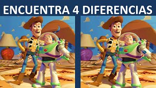 El Desafío Pixar: Encuentra las 4 Diferencias en Imágenes de tus Películas Favoritas