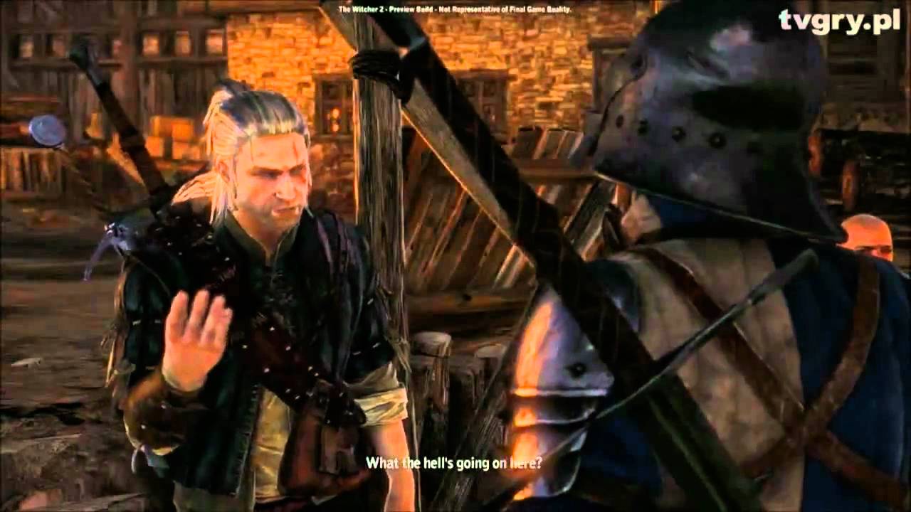 The Witcher 2 - New Preview Gameplay HD - TVGry (PL)