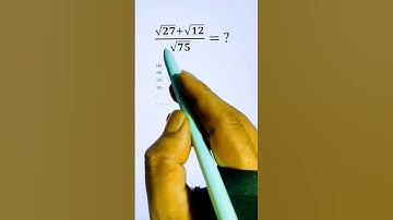 Square Root Simplification Math Problem #shorts #maths #simplification