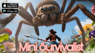 Mini Survivalist Gameplay Android IOS - Official Released screenshot 4