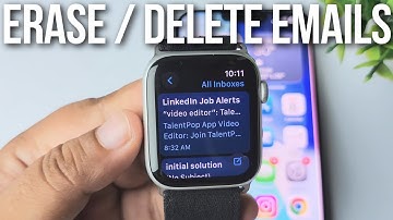 Apple Watch: e-mail wissen/verwijderen