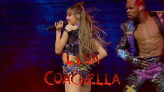 [☠️CENTER FRONT ROW 4K60 HDR] LISA BLACKPINK COACHELLA WK2 Elastigirl+MONEY+Born Again (SPEEDI ver.)
