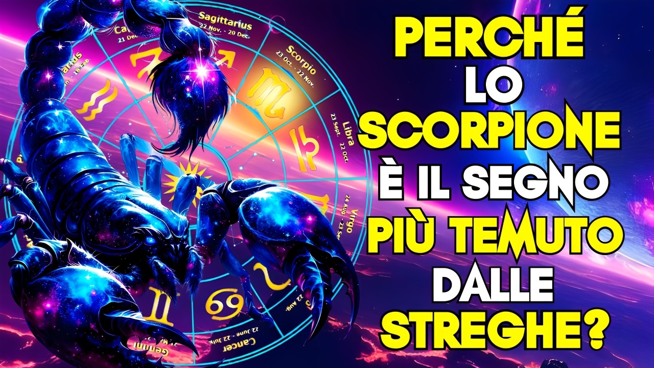 “10 MOTIVI PER CUI LO SCORPIONE È IL SEGNO PIÙ TEMUTO DALLE STREGHE!”