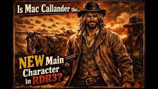 Is Mac Callander the NEW Main Character in RDR3?