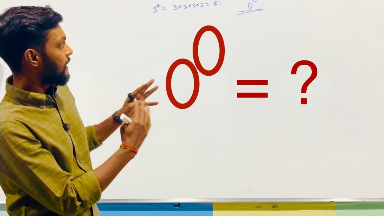 Zero raised to Zero YouTube