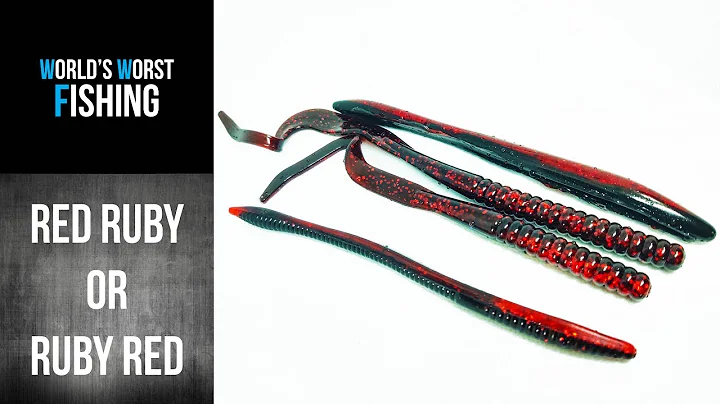 COLOR MATCHING: RED RUBY, Matching a Finesse Worm ...