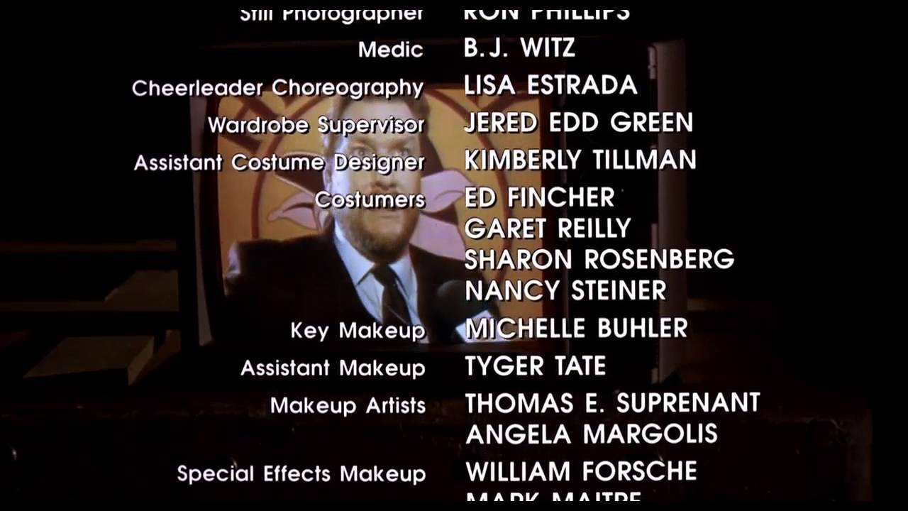 Buffy the Vampire Slayer (1992) Ending credits