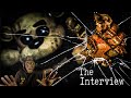 REACTION To FNAF (SFM) The INTERVIEW With AFTON, BONNIE AND FOXY! (Yo..THIS SH*T IS CRAZY BRUH) 😵