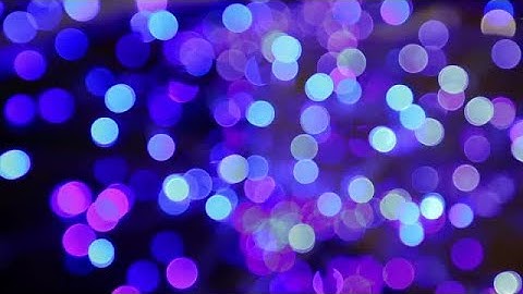 Blurry Background With Bokeh Lights Stock Video