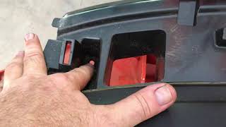 2000-2005 Buick LeSabare dashboard & HVAC removal