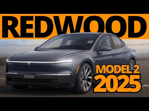New 2025 Tesla Model 2 Redwood New Design! Elon Musk Reveals Production and Details of the New Tesla