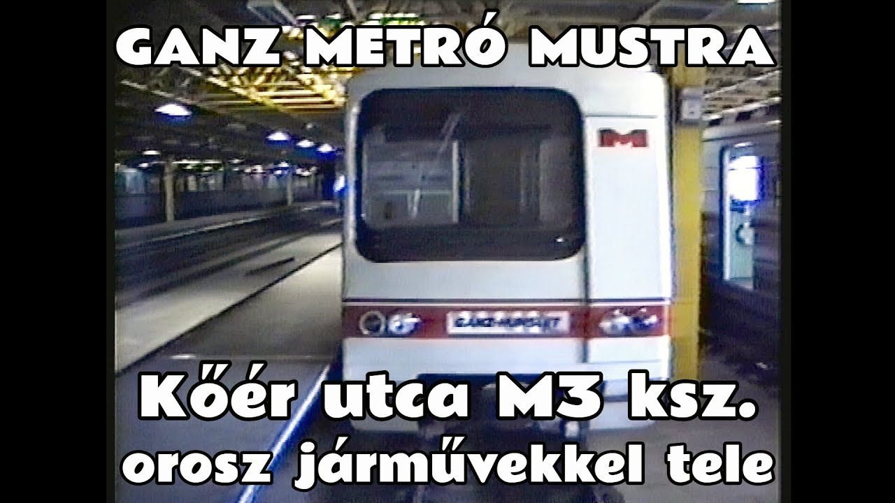 1995.03.16. Az GANZ G2 bűvölése és orosz metrók a Kőér utcai M3-as járműtelepen -vágatlan változat-