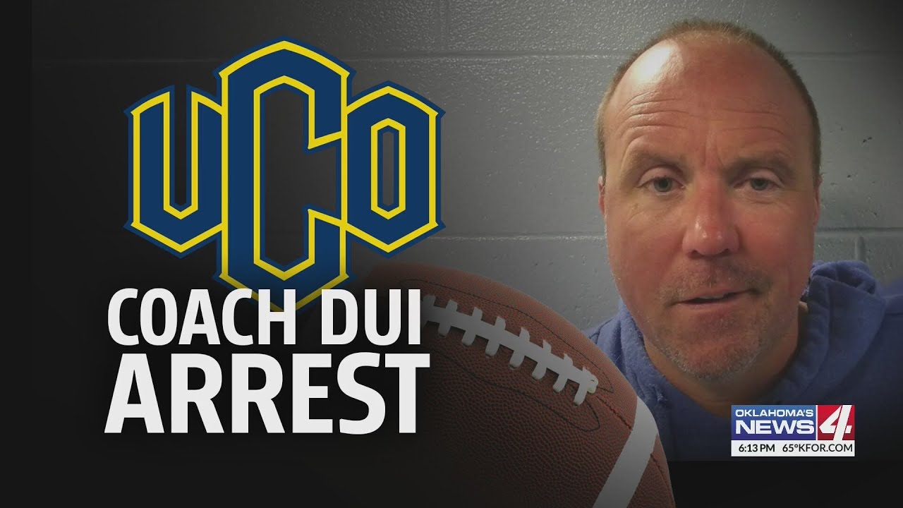 UCO head football coach arrested for alleged DUI - YouTube