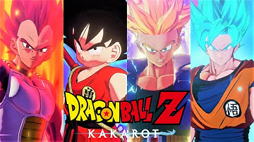 Dragon Ball Z Kakarot PS5 - All Super Attacks & Transformations 4K 60FPS (DLC 5 Update)