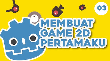 Belajar Membuat Game 2D dengan menggunakan Godot Engine | Tutorial - Part 3 Koding Player