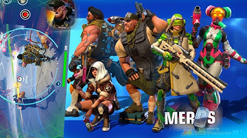 Mercs-Cyber Strike arena multiplayer shooter! Gameplay ( android)