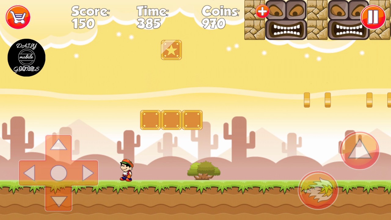 Nob's World Level 54 Super Mario Run like game YouTube