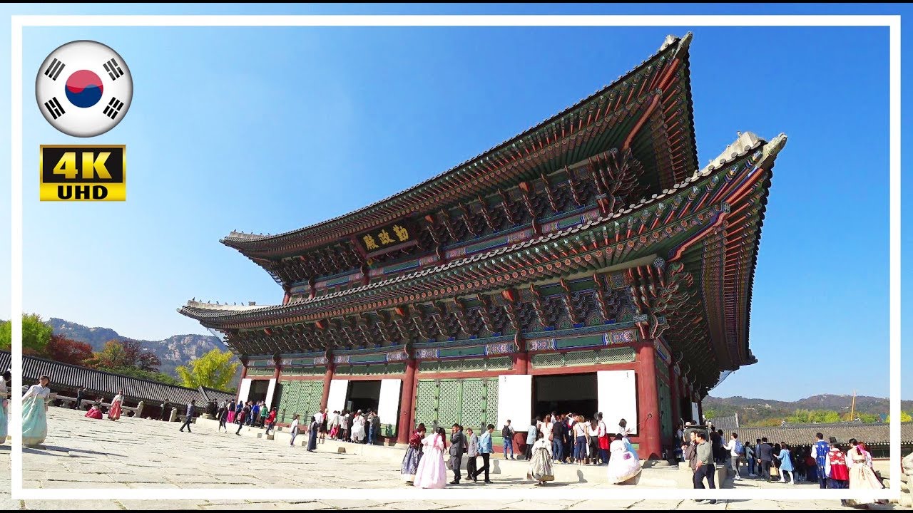 The Amazing ROYAL GRAND PALACES of Seoul, Korea (4K Tour)