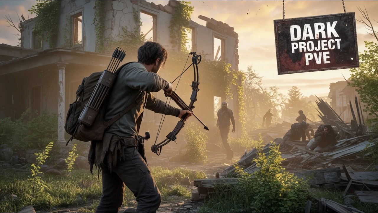 Dark Project PvE-сервер   Новый Сезон после Вайпа Меин 1    ( +18) Стрим 4  Охотник на Зомби.