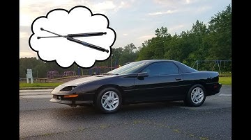 How to replace Hatchback struts or supports in a 4th Gen Camaro