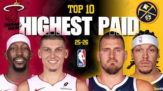 🔥 NBA Salaries 2025-26 | Miami Heat Vs. Denver Nuggets | Salary & Richest Players!