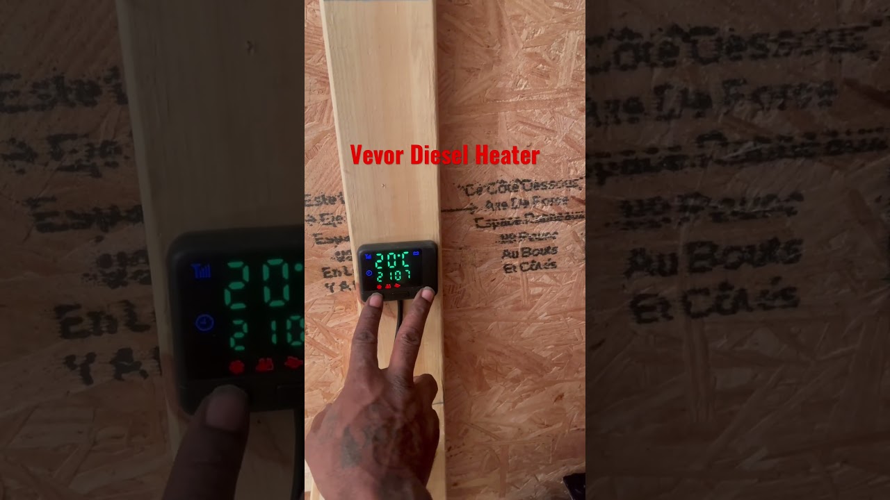 Changing Temperatures on a Diesel Heater