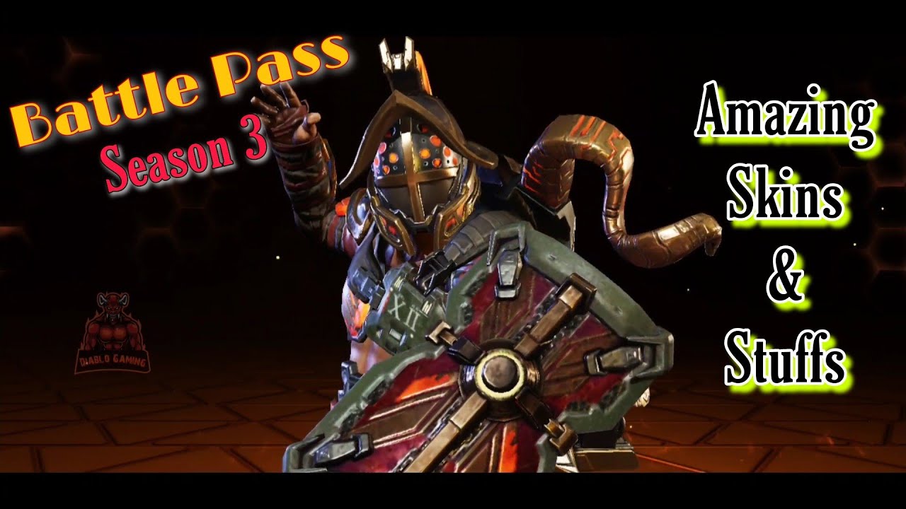 Apex Legends Mobile Battle Pass Season 3 : Champions।। Amazing Skins and stuffs।। Diablo Gaming