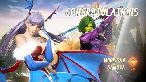 MARVEL VS. CAPCOM: INFINITE Arcade Mode - Gamora and Morrigan