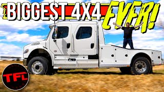 This 4x4 Freightliner Semi Truck Is the Coolest RealLife Tonka Toy You Didn't Know You Wanted!