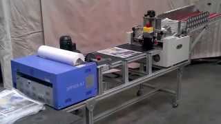 Flat Newspaper Wrapping with NEW Conveyor System