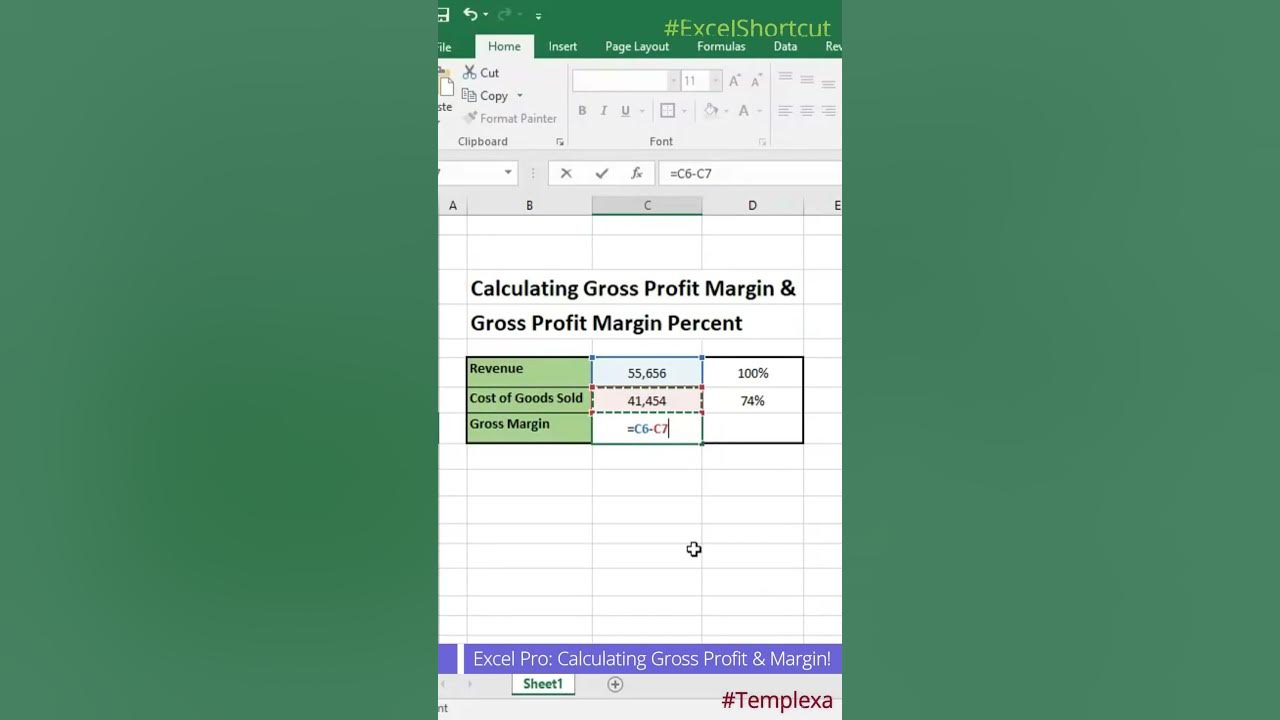 Excel For Entrepreneurs Understanding And Calculating Gross Margin excel-for-entrepreneurs-understanding-and-calculating-gross-margin