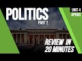 Political Concepts and Movements Quiz
