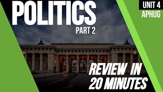 Politics (Part 2) | AP Human Geography Unit 4 Review in 20 minutes