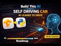 Watch This AI Learn to Drive 🚗🤖 | Self Driving Car from Scratch (Preview)