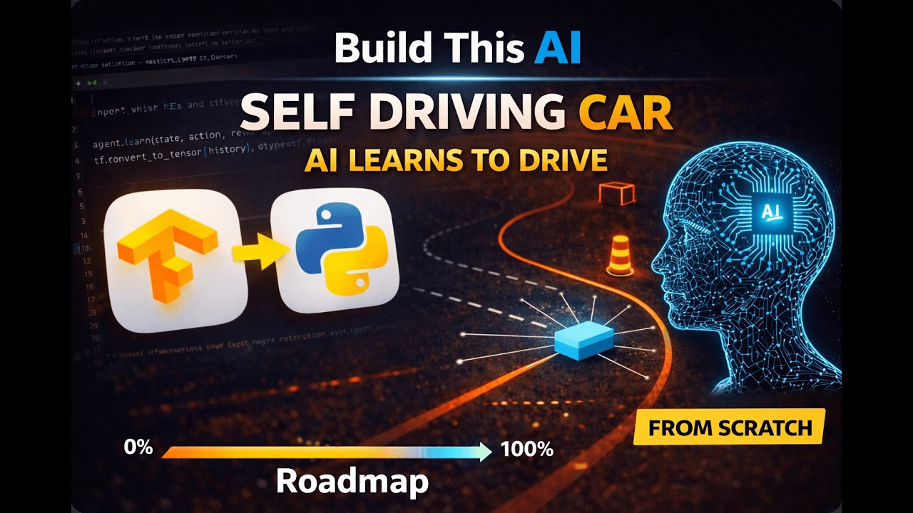 Watch This AI Learn to Drive 🚗🤖 | Self Driving Car from Scratch ...