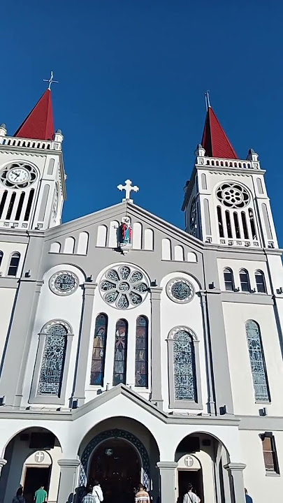 Church bells ringing #baguiocity #church #churchbell #baguiocathedral #shorts #sunday #bells