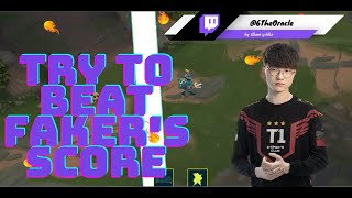 LOL Dodge Game | Faker Training | Try To Beat Faker | LOL Dodge Game Oynuyoruz! screenshot 5