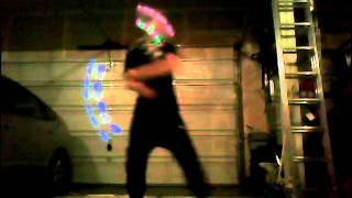 Keenan Poi atomic antispin body tracing (almost four year vid)