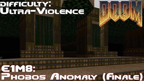 The Ultimate Doom (Android) - E1M8: Phobos Anomaly (Finale + Ultra-Violence) + Ending + Credits