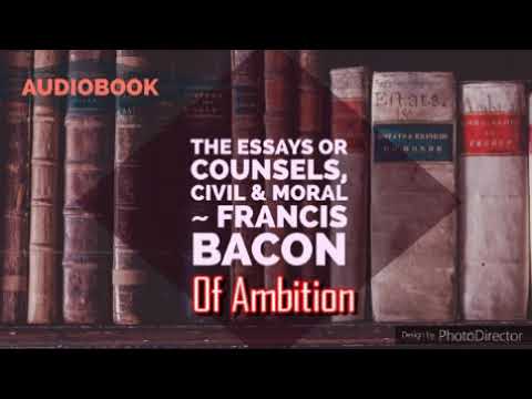 essay on ambition bacon