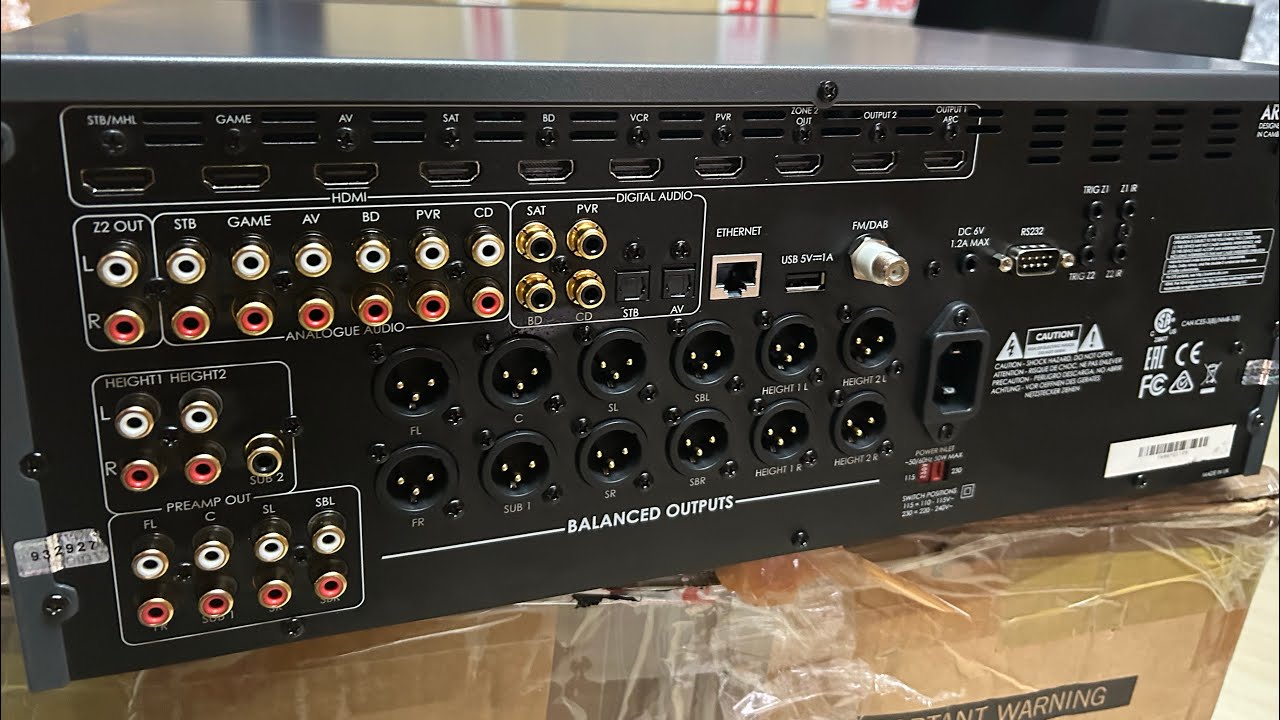 Arcam Av 860 11.1 processor audiophile graded Av processor 