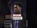Sauce Gardner is BACK!! #nfl #injuryupdate #saucegardner #colts #coltsfootball