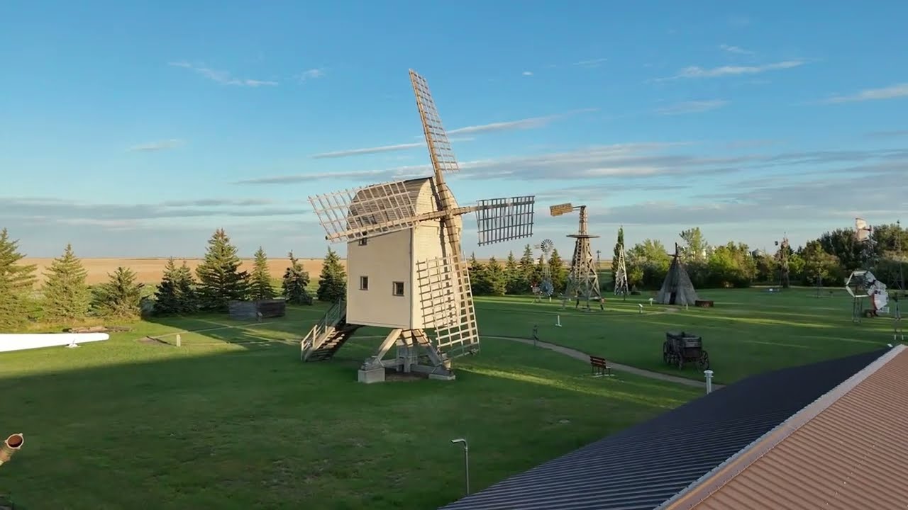 The Etzikom Museum and Canadian National Historic Windpower Centre.