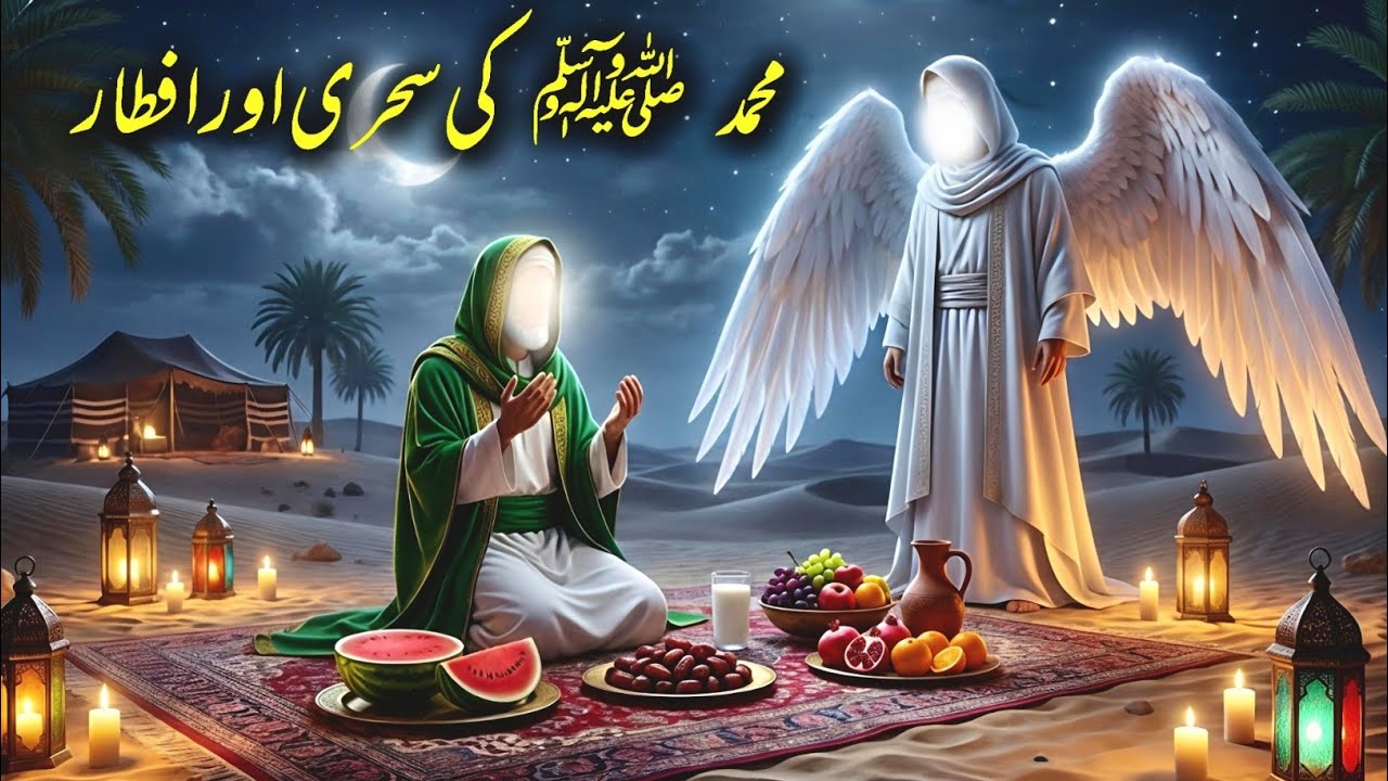 रमज़ान शरीफ़ में नबी ﷺ की सेहरी और इफ्तार का सुन्नती तरीका| हज़रत मुहम्मद ﷺ रमज़ान कैसे गुज़ारते थे?