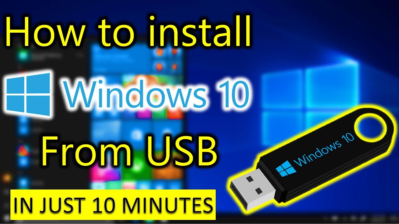 can you download windows 10 to a usb