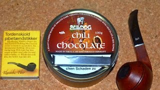 🇩🇪🇺🇸 Pfeife rauchen  |  DTM – Dan Tobacco »Bulldog Chili & Chocolate«  | Pipe Tobacco | Pfeifentabak screenshot 5