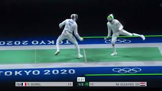 Information Mohamed ELSAYED 🇪🇬 v Yannick BOREL 🇫🇷  T32 Tokyo Olympics 2020   Men’s Epee Individual Update