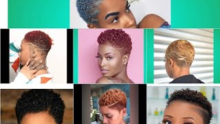 Mitindo ya kunyoa na kupaka rangi nywele fupi kwa wadada na Wanawake 2020 / short haircut styles.